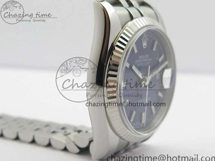 1228 DateJust 36 SS 116234 ARF 1:1 Best Edition 904L Steel Blue Dial on Jubilee Bracelet SH3135 V TravelReady 3214